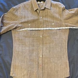 Gustin Persimmon Dyed Shirt